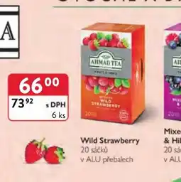 Qanto Ahmad Tea Wild Strawberry nabídka
