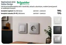 Bauhaus Schneider Electric vypínač ř. 6, bílá barva nabídka