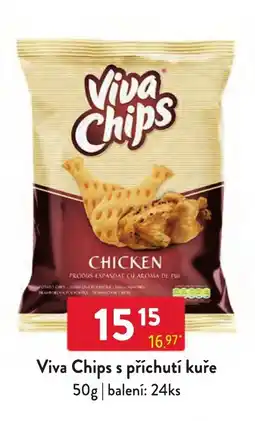 Qanto Viva Chips s příchutí kuře nabídka
