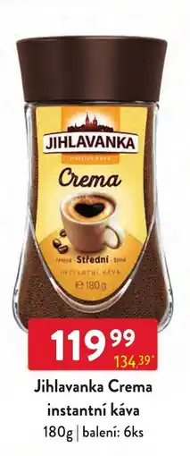 Qanto Jihlavanka Crema instantní káva nabídka