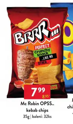 Qanto Mc robin opss.. kebab chips nabídka