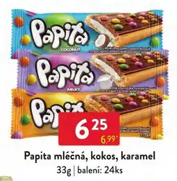 Qanto Papita mléčná, kokos, karamel nabídka