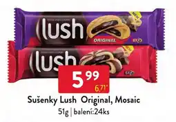 Qanto Lush sušenky original mosaic nabídka