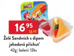 Qanto Želé sandwich s dipem jahodová příchut' nabídka