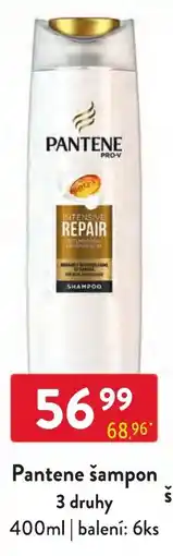 Qanto Pantene šampon 3 druhy nabídka