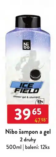 Qanto Nibo šampon a gel nabídka