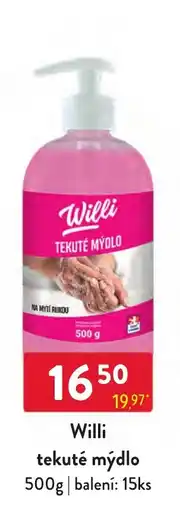 Qanto Willi tekuté mýdlo nabídka