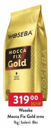 Qanto Woseba Mocca Fix Gold zrno nabídka