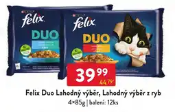 Qanto Felix Duo Lahodný výběr, Lahodný výběr z ryb nabídka