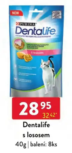 Qanto Purina Dentalife s lososem nabídka