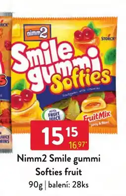 Qanto Nimm2 smile gummi softies fruit nabídka