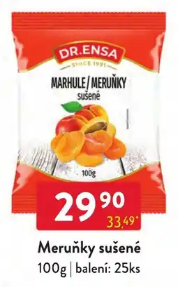 Qanto Dr. Ensa meruňky sušené nabídka