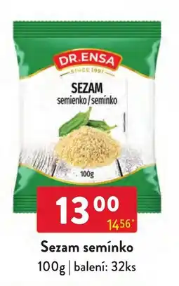 Qanto Dr. Ensa sezam semínko nabídka