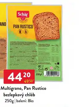 Qanto Schar multigrano pan rustico nabídka
