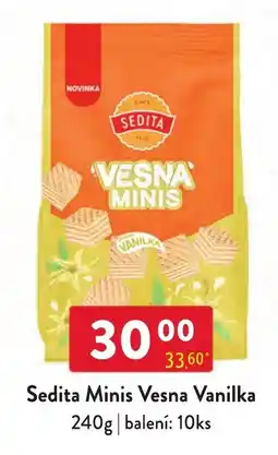 Qanto Sedita Minis Vesna Vanilka nabídka