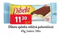 Qanto Dibeta oplatka mléčná polomáčená nabídka