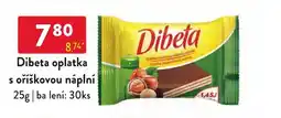 Qanto Dibeta oplatka s oříškovou náplní nabídka
