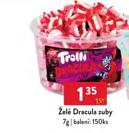 Qanto Trolli Želé Dracula zuby nabídka
