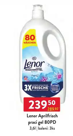 Qanto Lenor Aprilfrisch prací gel nabídka