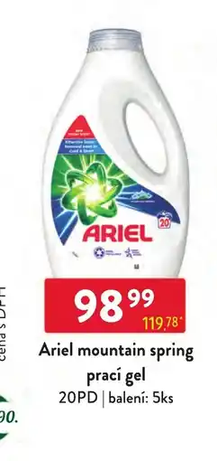 Qanto Ariel mountain spring prací gel nabídka