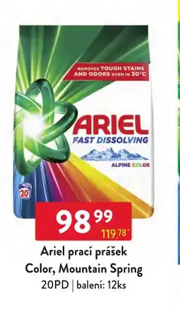 Qanto Ariel prací prášek Color, Mountain Spring nabídka