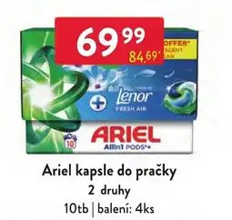 Qanto Ariel kapsle do pračky nabídka