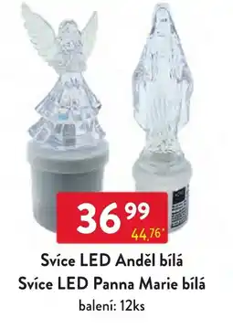 Qanto Svíce LED Anděl bílá Svíce LED Panna Marie bílá nabídka