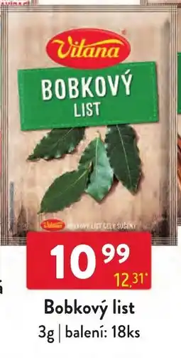 Qanto Vitana bobkový list nabídka