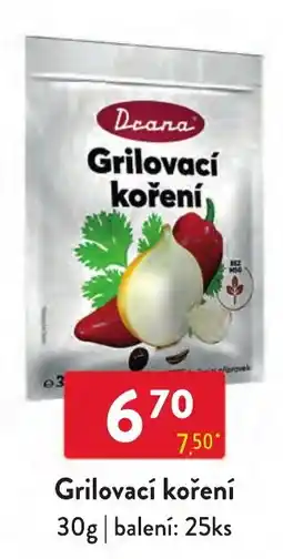 Qanto Drana grilovací koření nabídka