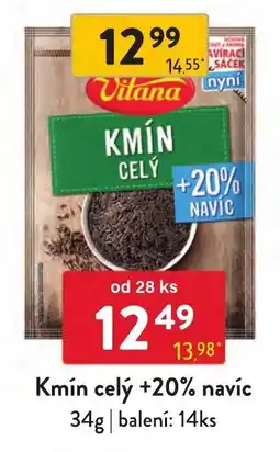 Qanto Vitana kmín celý nabídka