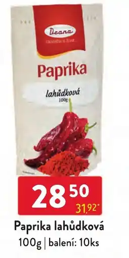 Qanto Deana paprika lahůdková nabídka