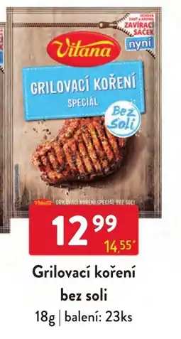 Qanto Vitana grilovací koření speciál nabídka