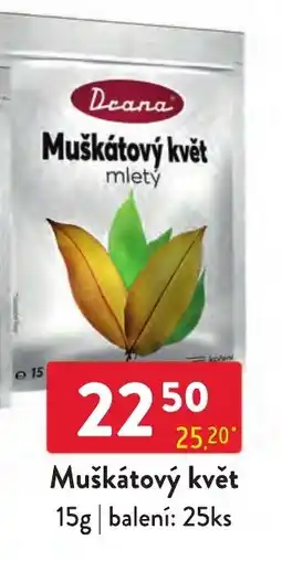 Qanto Dcana muškátový květ mletý nabídka