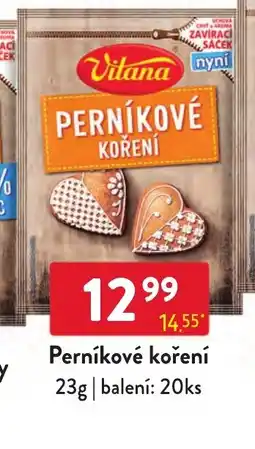 Qanto Vitana perníkové koření nabídka