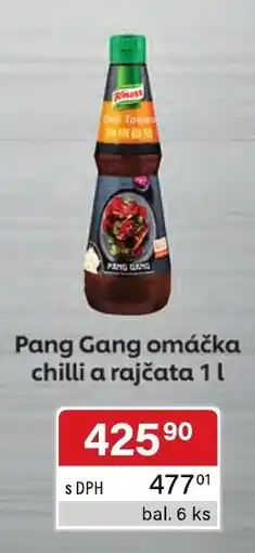Qanto Knorr Pang Gang omáčka chilli a rajčata nabídka