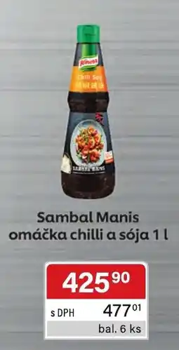 Qanto Kroon sambal manis omáčka chilli a sója nabídka