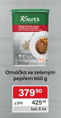 Qanto Knorr Omáčka se zeleným pepřem nabídka