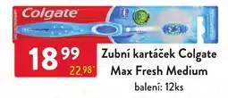 Qanto Colgate zubní kartáček max fresh medium nabídka