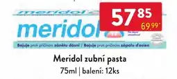 Qanto Meridol zubní pasta nabídka