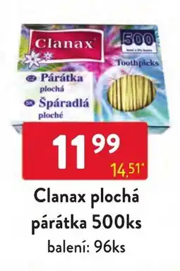 Qanto Clanax párátka plochá nabídka