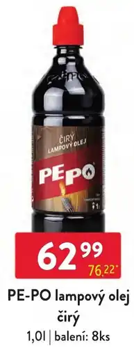Qanto Pe-po lampový olej čirý nabídka