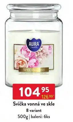 Qanto Aura svíčka vonná ve skle nabídka
