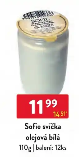 Qanto Sofie svíčka olejová bílá nabídka