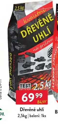Qanto Servis dřevěné uhlí nabídka