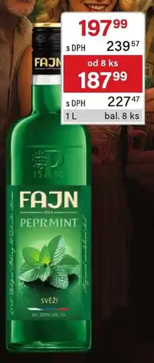 Qanto Fajn pepermint nabídka