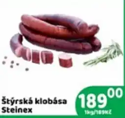 Brněnka Steinex štýrská klobása nabídka