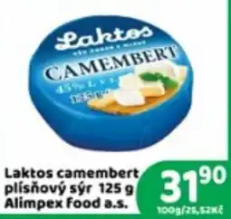 Brněnka Laktos camembert nabídka