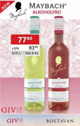 Qanto Maybach alkoholfree nabídka