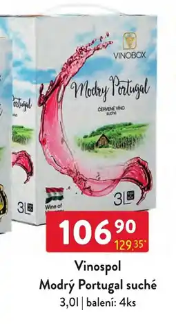 Qanto Vinospol Modrý Portugal suché nabídka