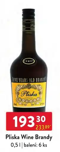 Qanto Pliska Wine Brandy nabídka
